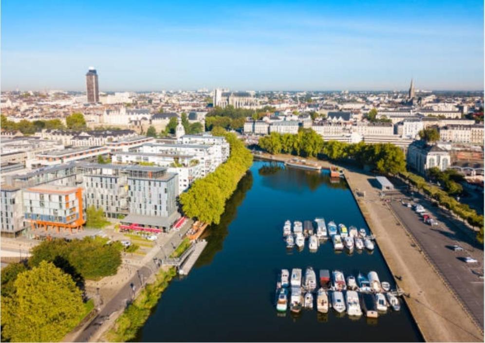 Апартаменти La Cite Des Coeurs Lu Parking Inclus Нант Екстер'єр фото